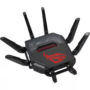 Router Wireless ASUS ROG Rapture GT-BE98 10 Gigabit Ethernet Quad-Band (2,4 GHz / 5 GHz-1 / 5 GHz-2 / 6 GHz) Preto