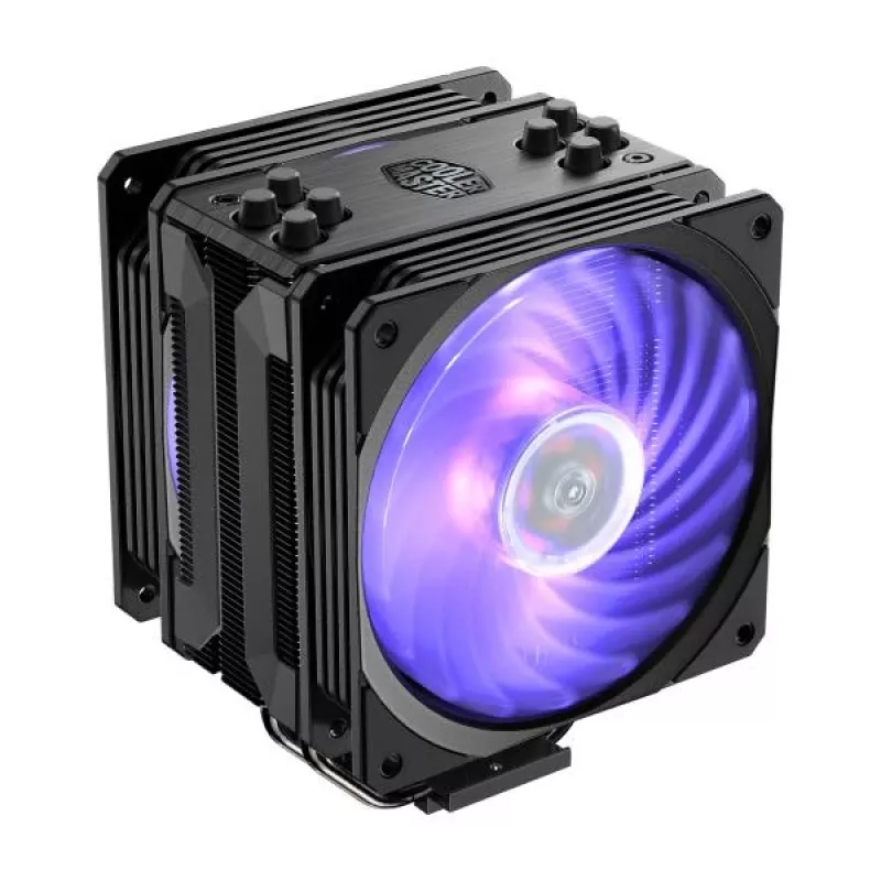 Arrefecedor Cooler Master Hyper 212 RGB Black Edition ventoinha 12 cm 650-2000 rpm