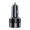 Carregador de automóvel Choetech TC0011 130W 2x USB C 1x USB A (preto)