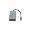 Dicota USB-C 8-in-1 Multi Hub 4K PD 100W prateado