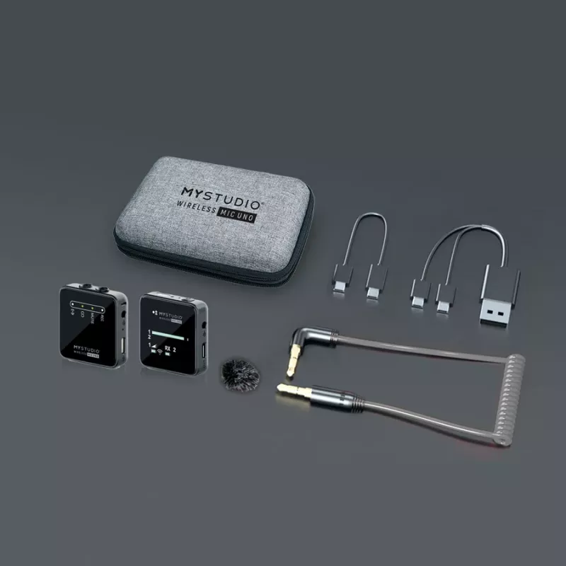 Microfone Easypix MyStudio Wireless Mic Uno 62023