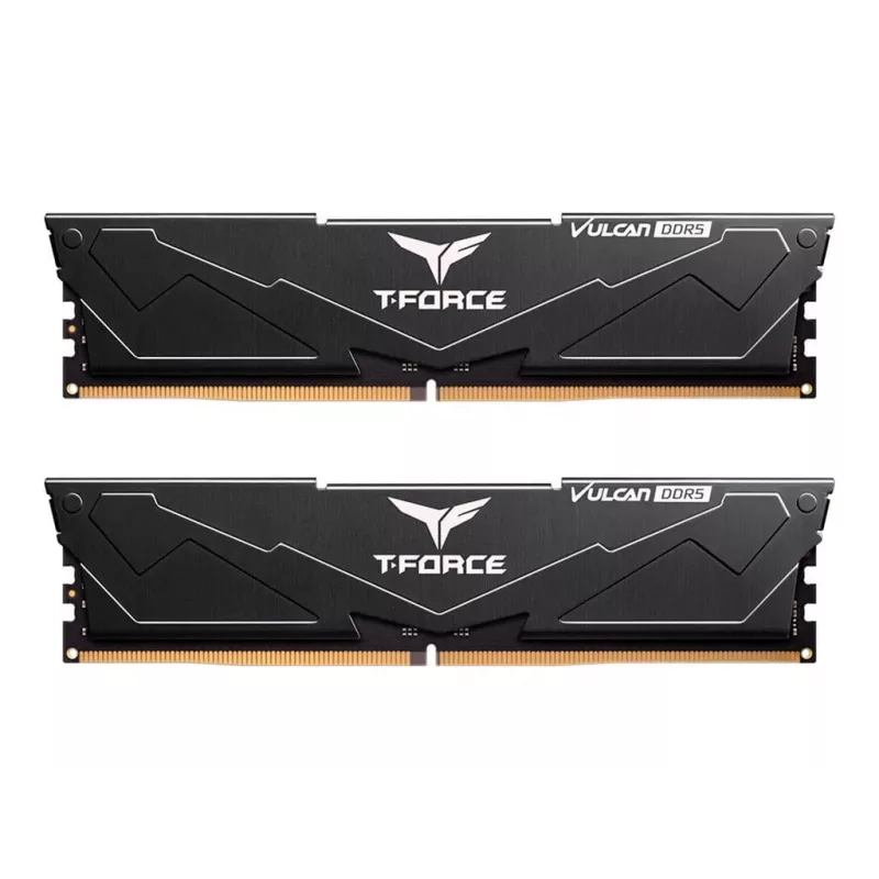 DIMM 32 GB DDR5-6000 (2x 16 GB) Dual-Kit, memória RAM preta, FLBD532G6000HC38ADC01, Vulcan, AMD EXPO