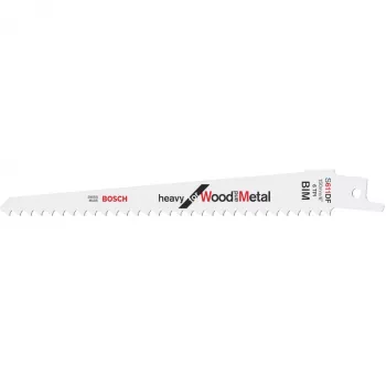 Bosch S 611 DF Heavy for Wood and Metal lâminas de serra sabre