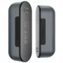Aquecedor de mãos recarregável Ocoopa UT2S-GY, alumínio, 2×5000mAh, 4 níveis de aquecimento, 3h de carregamento, até 8h, cinzento