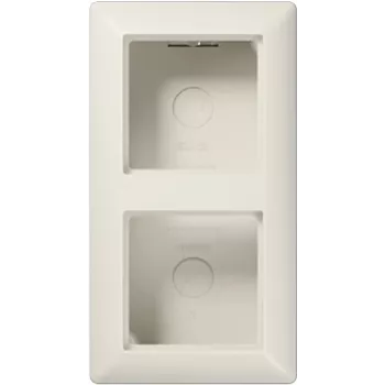 Caixa de superfície JUNG com moldura 2 módulos AS582AW AS 500 branco AS582AW (AS582AW)