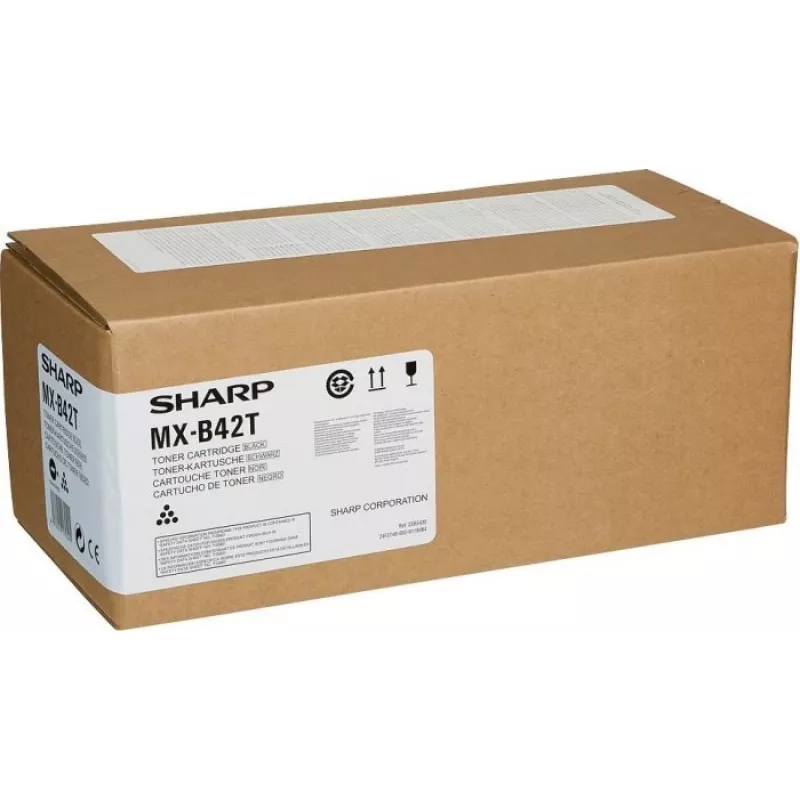 Toner Sharp MX-B42T original preto para MX-B427W / MX-B427PW, 20.000 páginas