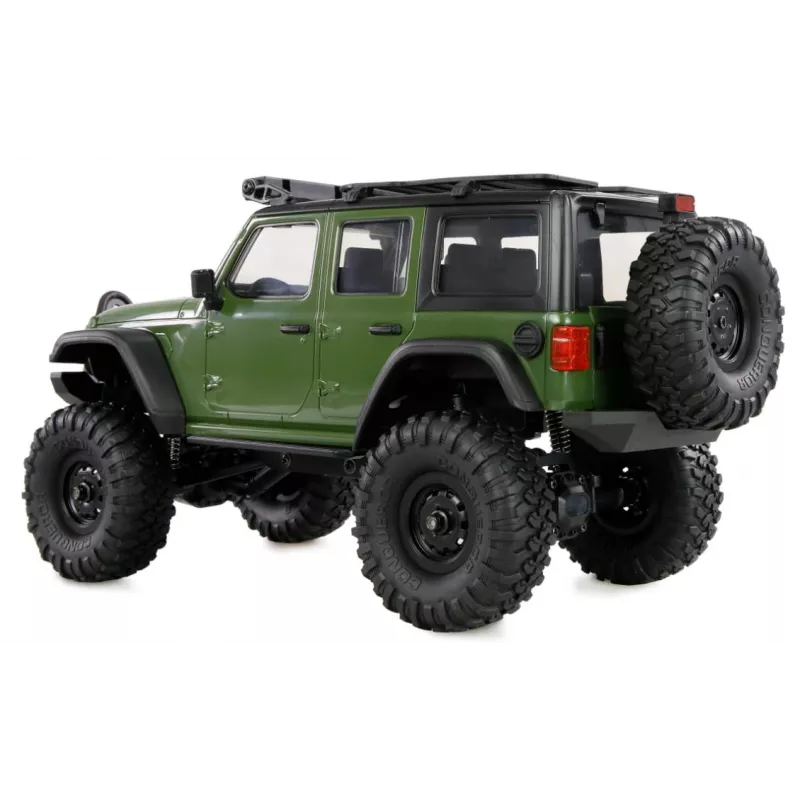 RC crawler Amewi AMXRock 4WD 1:16 RTR, verde