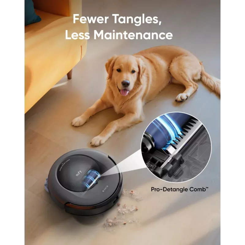 Anker Eufy | Robô aspirador com estação tudo-em-um | Omni C20 | Húmido e seco | 7000 Pa | cinzento