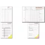 Caderno Sigel Messbuch A4 50 folhas SD069 – páginas quadriculadas e de medição para notas técnicas