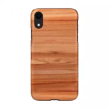 Capa para smartphone MAN & WOOD para iPhone XR, cappuccino white