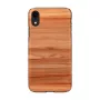 Capa para smartphone MAN & WOOD para iPhone XR, cappuccino white