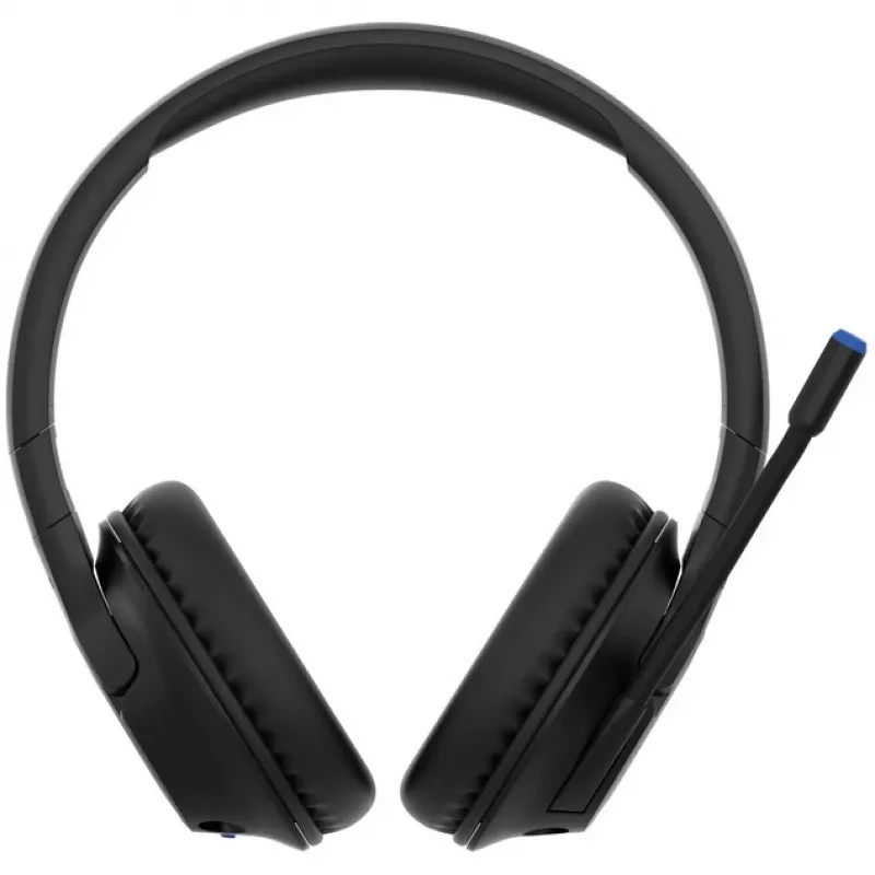 Belkin SoundForm Inspire - headset - over-ear - Bluetooth - sem fios, com fios - ficha jack 3,5 mm - preto (AUD006BTBLK)