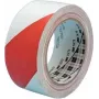 Fita de marcação PVC 3M 767i — 33 m de comprimento, 50 mm de largura, vermelho/branco