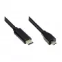 Cabo Good Connections USB2.0 Micro B-C preto 2 m