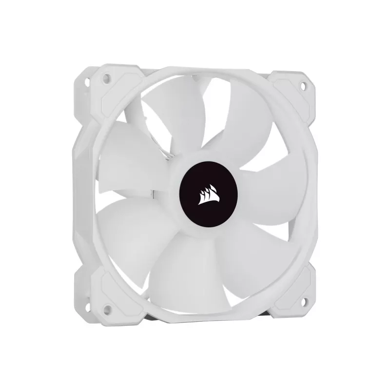 Ventoinha de caixa Corsair iCUE SP120 RGB ELITE Performance 120mm branco PWM ARGB pack de três