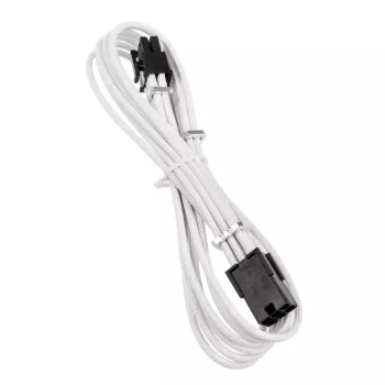 Cabo de extensão PCIe 6-Pin BITFENIX Alchemy 45 cm com sleeve branco