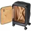 Mala de cabine Rivacase 8180 Clark ECO – bagagem de mão, concha rígida, preta
