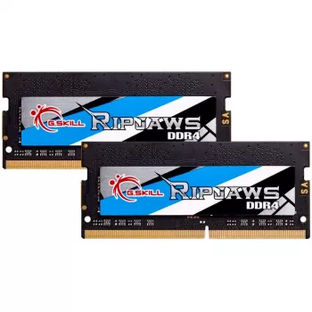 G.Skill Ripjaws - DDR4 - Kit - 32 GB: 2 x 16 GB - SO-DIMM 260-Pin - 3200 MHz / PC4-25600 - sem buffer