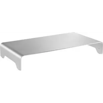SpeaKa Professional SP-MR-300 Elevador de monitor Alumínio Intervalo de altura: 63 a 63 mm Prateado (SP-9007472)