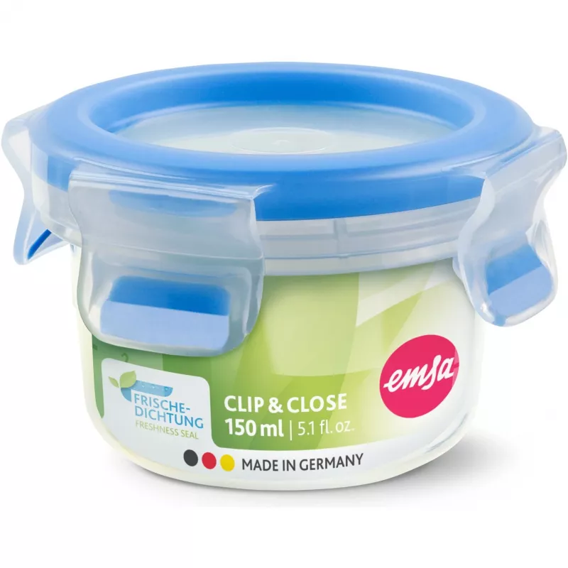 EMSA 508550 recipiente de armazenamento de alimentos redondo 0,15 L transparente 1 unid.