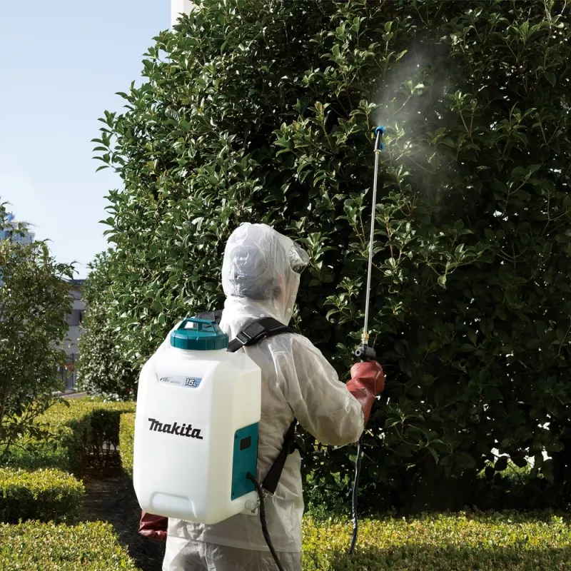 Pulverizador de jardim Makita DUS158Z pulverizador de costas 15 L