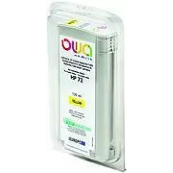 Armor OWA - 130 ml - amarelo - compatível - recondicionado - tinteiro (alternativa a: HP 72) - para HP DesignJet T1100, T1100ps, T1200, T1200ps,
