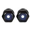 LogiLink Caixa exterior IP68 para módulos Keystone e acopladores, plástico, poliamida, preto, IP68, 140 mm, 36 mm, 36 mm