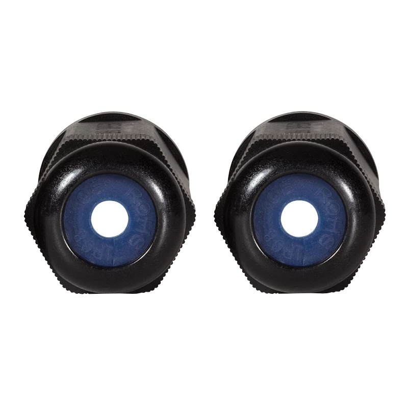 LogiLink Caixa exterior IP68 para módulos Keystone e acopladores, plástico, poliamida, preto, IP68, 140 mm, 36 mm, 36 mm
