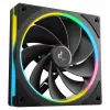Caixa de PC de secretária DeepCool CL6600 preta — suporta fontes de alimentação ATX/PS2/SFX/SFX-L, ventoinha frontal de 140 mm, topo/traseira de 120/140 mm, unidades de 2,5/3,5 polegadas