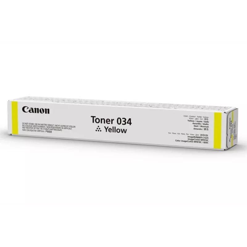 Toner Canon 034 1 unid. original amarelo