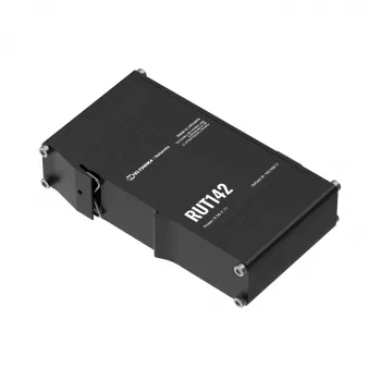 Router industrial Teltonika RUT142 WiFi 4, RS232, 2x RJ45 100Mb/s, IP30