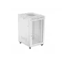 ARMÁRIO RACK DE CHÃO 19 27U 800X1000 CINZENTO PORTA PERFURADA LCD LANBERG (embalagem plana)