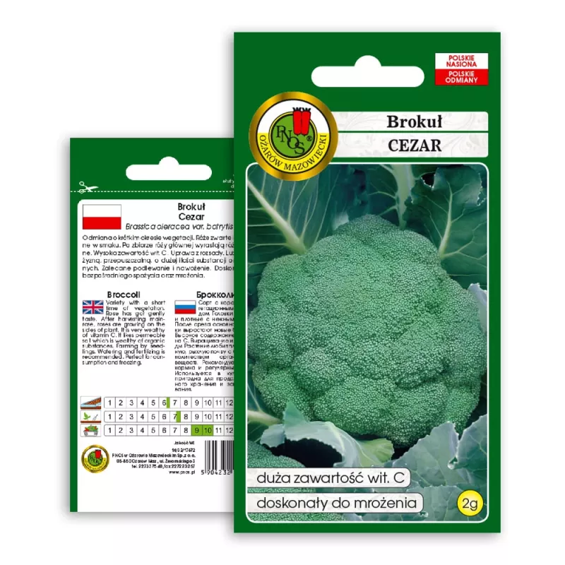 PNOS brócolo Caesar sementes de hortícolas, 2 g