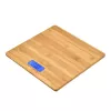 Jata HBAS1489 balança de casa de banho eletrónica, 180 kg, graduação de 100 g, plataforma de bambu prensado, ecrã LCD