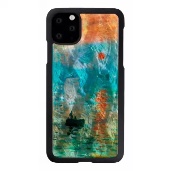 Capa protetora iKins para iPhone 11 Pro Max – sunrise Preto