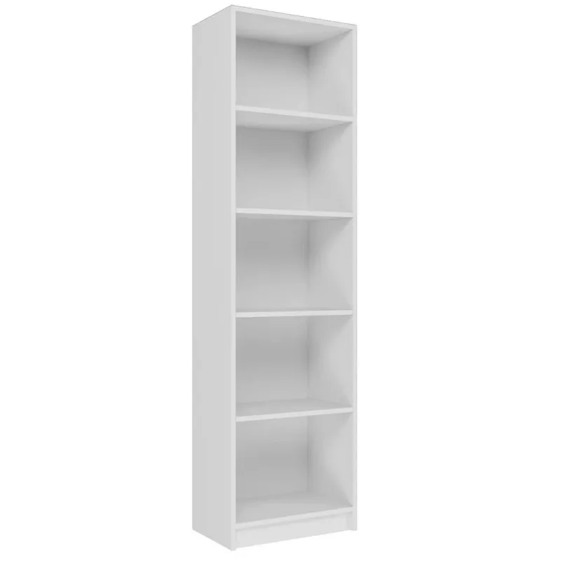 Estante de escritório Topeshop R50 BIEL 5 prateleiras branco