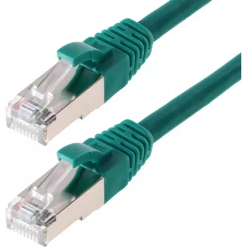 Cabo de rede Helos CAT6 S/FTP (PIMF) 1 m verde