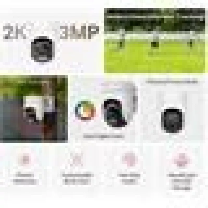 Câmara de segurança IP MERCUSYS MC510 Dome 2 MP, 2304×1296, 30 fps, Wi-Fi e Ethernet, visão noturna IV, montagem no teto, branco