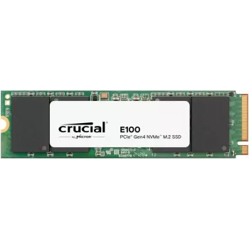 Micron Crucial E100 - SSD - 2 TB - interno - M.2 2280 - PCIe 4.0 x4 (NVMe) (CT2000E100SSD8-T)