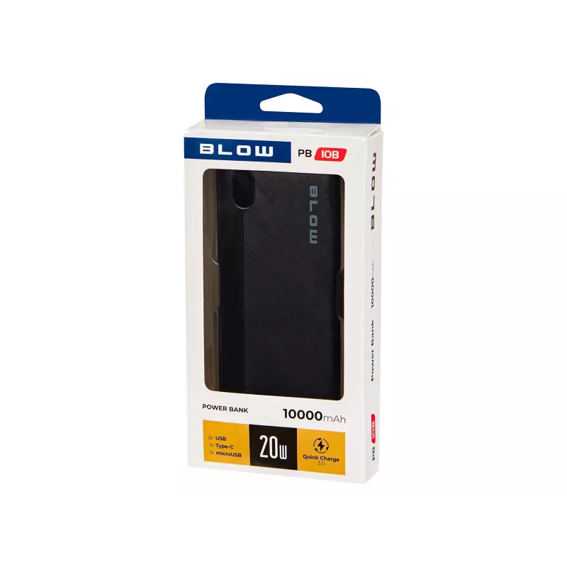 Power Bank 10000mAh QC 20W PB10B