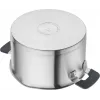ZWILLING conjunto de panelas em aço inoxidável SIMPLIFY 5 peças – adequado para máquina de lavar louça e forno, tampa de vidro, adequado para placas cerâmicas