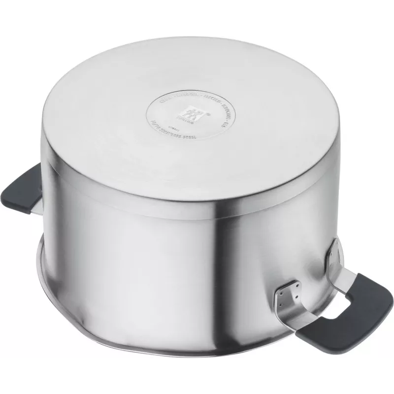 ZWILLING conjunto de panelas em aço inoxidável SIMPLIFY 5 peças – adequado para máquina de lavar louça e forno, tampa de vidro, adequado para placas cerâmicas