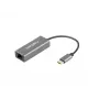 NATEC Cricket USB 3.2 Gen 1 Type-C cinzento hub Ethernet 1000 Mbit/s