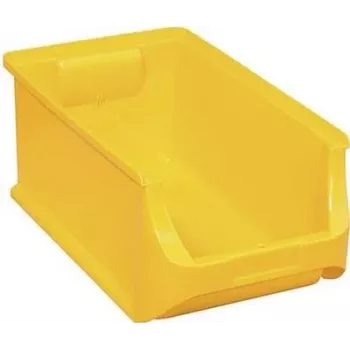 Cesto de arrumação Allit 456214 retangular polipropileno amarelo