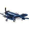 Blocos de construção COBI F4U-4 Corsair 520 peças Guerra da Coreia