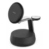Carregador de interior Belkin UltraCharge Pro 25W Qi2 3em1 carregador magnético carvão