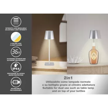 Chaleira Beper P201UTP117 1,7 L 2200 W resistência de aço inoxidável sem fios