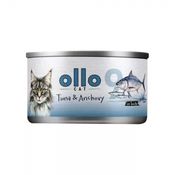 Ollo Atum com Anchova em Caldo Nº 9 70g