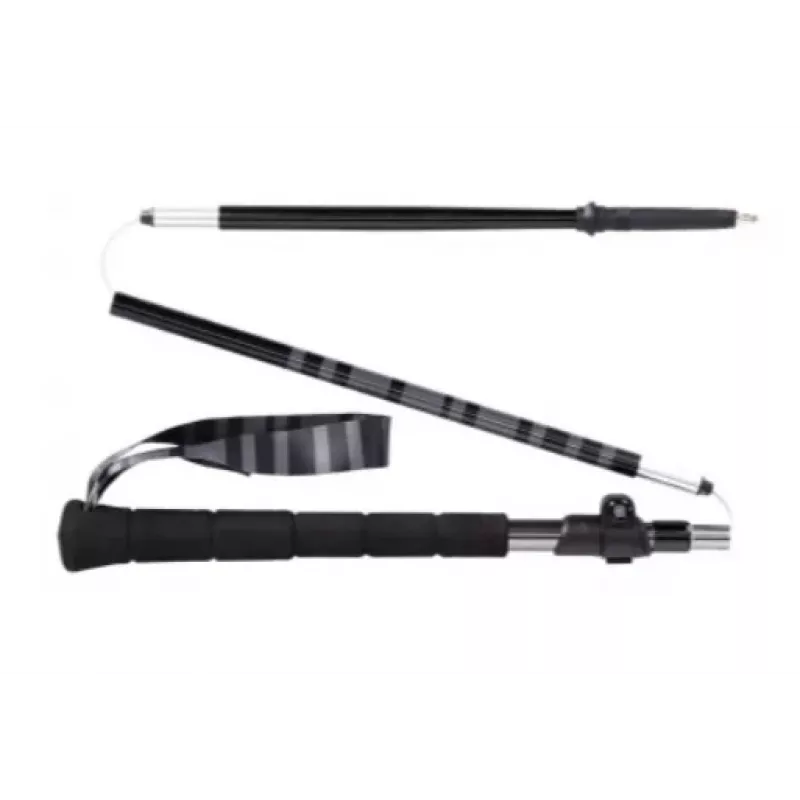 Bastões de trekking Viking Kettera Pro Long Grip preto/cinzento 135