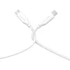 Cabo de silicone USB-C / USB-C 4smarts High Flex 60W 1,5m branco